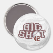 Big Shot Baseball Magneet (Voorkant / Achterkant)