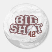 Big Shot Baseball Magneet (Voorkant)