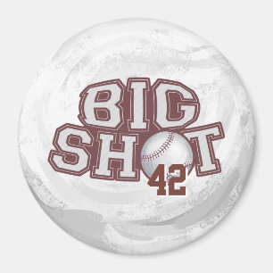 Big Shot Baseball Magneet