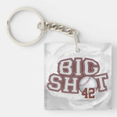 Big Shot Baseball Sleutelhanger (voorkant)