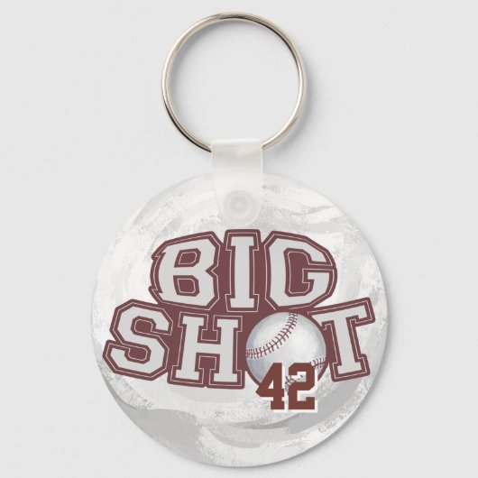 Big Shot Baseball Sleutelhanger (Voorkant)