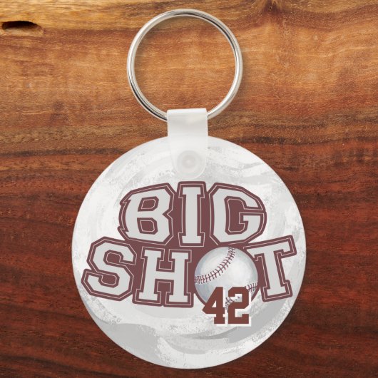 Big Shot Baseball Sleutelhanger (Voorkant)