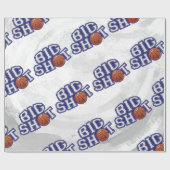 Big Shot Basketball Cadeaupapier (Vlak)
