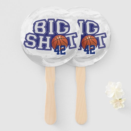 Big Shot Basketball Handwaaier (Voorkant en achterkant)
