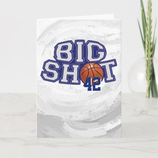 Big Shot Basketball Kaart (Voorkant)