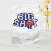 Big Shot Basketball Kaart (Gele Bloem)