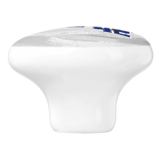 Big Shot Basketball Keramische Knop (Zijkant)