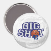 Big Shot Basketball Magneet (Voorkant / Achterkant)