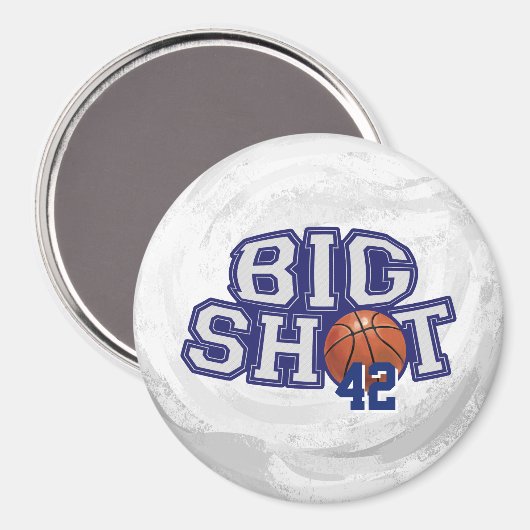 Big Shot Basketball Magneet (Voorkant / Achterkant)