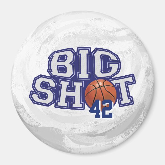 Big Shot Basketball Magneet (Voorkant)