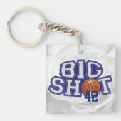 Big Shot Basketball Sleutelhanger (voorkant)