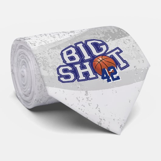 Big Shot Basketball Stropdas (Opgerold)