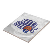 Big Shot Basketball Tegeltje (Zijkant)
