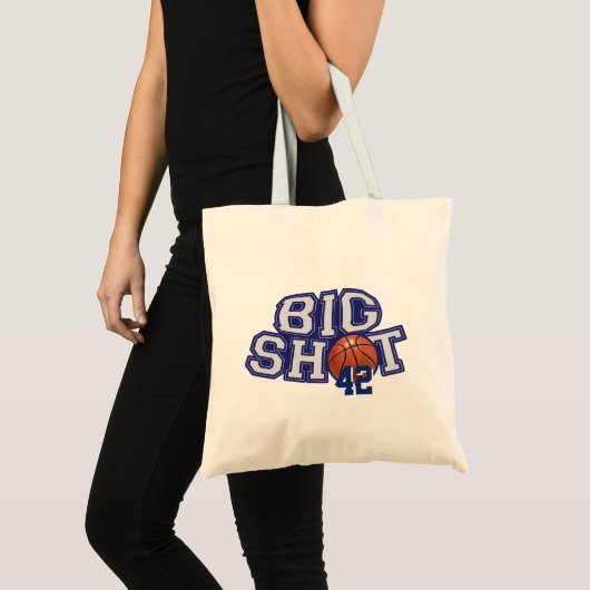 Big Shot Basketball Tote Bag (Voorkant (product))
