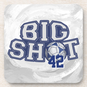 Big Shot Soccerball Bier Onderzetter