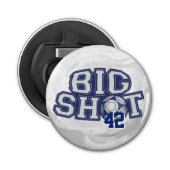 Big Shot Soccerball Button Flesopener (Voorkant)