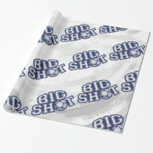 Big Shot Soccerball Cadeaupapier