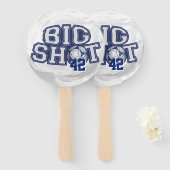 Big Shot Soccerball Handwaaier (Voorkant en achterkant)