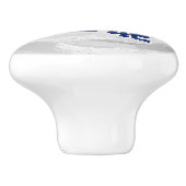 Big Shot Soccerball Keramische Knop (Zijkant)