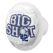 Big Shot Soccerball Keramische Knop (Rechts)