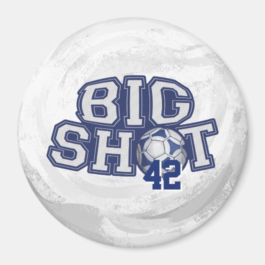 Big Shot Soccerball Magneet (Voorkant)