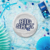 Big Shot Soccerball Papieren Bordje (Feest)