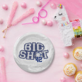 Big Shot Soccerball Papieren Bordje (Feest)
