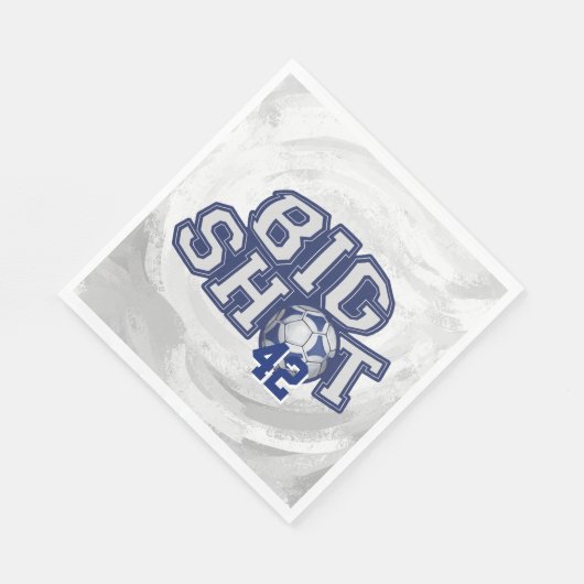 Big Shot Soccerball Servetten (Hoek)