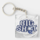 Big Shot Soccerball Sleutelhanger (voorkant)