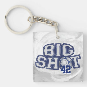 Big Shot Soccerball Sleutelhanger