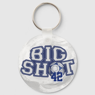 Big Shot Soccerball Sleutelhanger