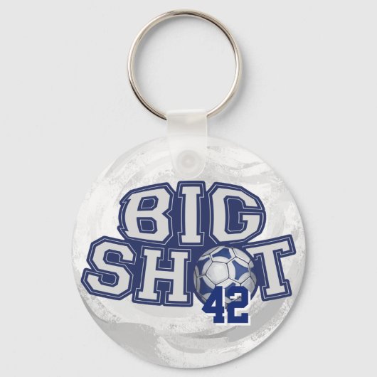 Big Shot Soccerball Sleutelhanger (Voorkant)