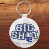 Big Shot Soccerball Sleutelhanger (Voorkant)
