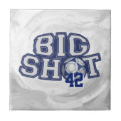 Big Shot Soccerball Tegeltje (Voorkant)