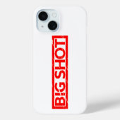 Big Shot Stamp Case-Mate iPhone Case (Achterkant)