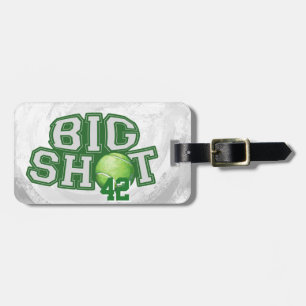 Big Shot Tennis Ball Bagagelabel
