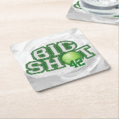 Big Shot Tennis Ball Kartonnen Onderzetters (Schuin)