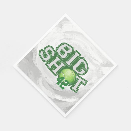 Big Shot Tennis Ball Servetten (Hoek)