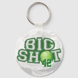Big Shot Tennis Ball Sleutelhanger