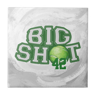 Big Shot Tennis Ball Tegeltje