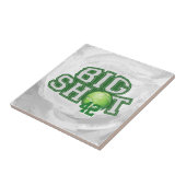 Big Shot Tennis Ball Tegeltje (Zijkant)