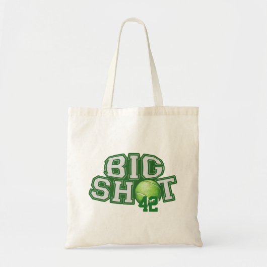 Big Shot Tennis Ball Tote Bag (Voorkant)
