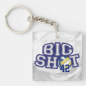 Big Shot Volleyball Sleutelhanger (voorkant)