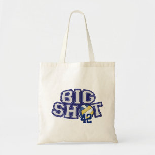 Big Shot Volleyball Tote Bag