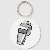 Big Silver Whistle Sleutelhanger (Voorkant)