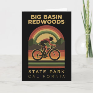 Big Sin Redwoods State Park Mountainbiken Fiets Kaart