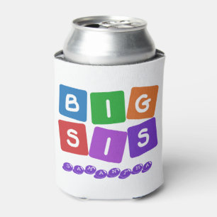 Big Sis aangepaste naam koelbox Blikjeskoeler