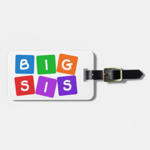 Big Sis bagagelabel