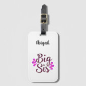 Big Sis Bagagelabel (Voorkant (verticaal))