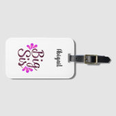 Big Sis Bagagelabel (Voorkant (horizontaal))